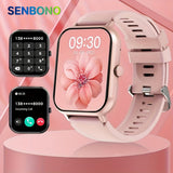Pink Alexa Smart Watch Fitness Bluetooth Call Watch for Android iPhone Samsung - FREE SHIPPING!