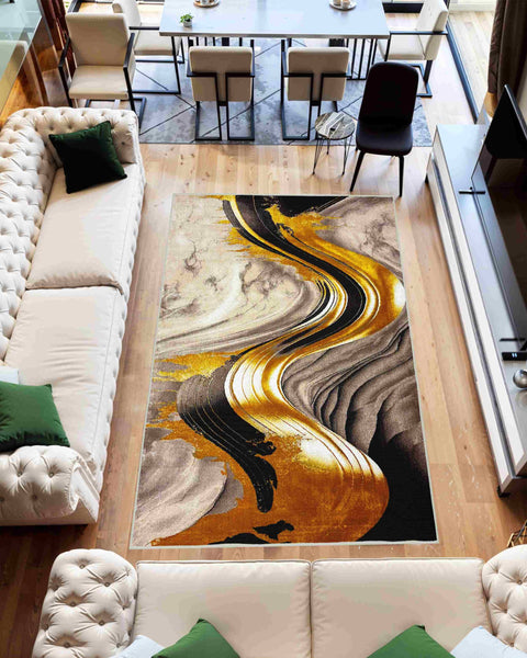 5X8 Contempo Area Rug - BEIGE 1112 - FREE SHIPPING!