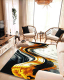 5X8 Contempo Area Rug - BLACK 1112 - FREE SHIPPING!