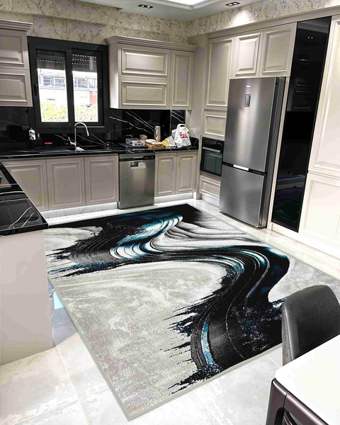 5X8 Contempo Area Rug - GREEN 1112 - FREE SHIPPING!