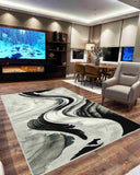 5X8 Contempo Area Rug - GREY 1112 - FREE SHIPPING!