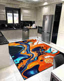 5X8 Contempo Area Rug - ORANGE 1113 - FREE SHIPPING!