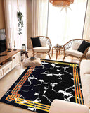 5X8 Contempo Area Rug - BLACK 1114 - FREE SHIPPING!