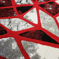 5X8 Majestic Area Rug - L. RED- Free Shipping!