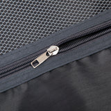 Silver 2PC Luggage ABS Spinner Wheel Set with Combination Lock - 14" & 20" Cosmetic Case (Silver)