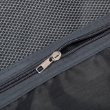 Dark Blue 2PC Luggage ABS Spinner Wheel Set with Combination Lock - 14" & 20" Cosmetic Case (Dark Blue)