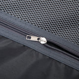 Dark Gray 2PC Luggage ABS Spinner Wheel Set with Combination Lock - 14" & 20" Cosmetic Case (Dark Gray)