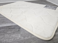 1 PC Memory Foam Bath Mat Set - IVORY (Shell Design) FREE SHIPPING!