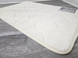 1 PC Memory Foam Bath Mat Set - IVORY (Shell Design) FREE SHIPPING!