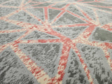 5x7 Area Rug - PINK/GREY - FREE SHIPPING!