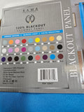 Blackout Curtains Blue 54" x 84" - FREE SHIPPING!