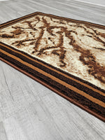 Canary Rug Runner Brown 2x7 - FREE SHIPPING