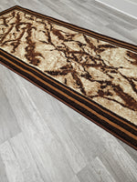 Canary Rug Runner Brown 2x7 - FREE SHIPPING
