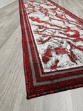 Canary Rug Runner Red 2x7 - FREE SHIPPING