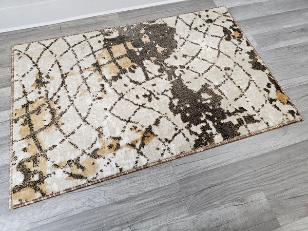 26"x40"Linda Door Mat - BEIGE 1846 - FREE SHIPPING!