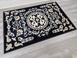 26"x40"Sultan Door Mat - NAVY BLUE 2034 - FREE SHIPPING!