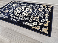 26"x40"Sultan Door Mat - NAVY BLUE 2034 - FREE SHIPPING!