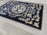 26"x40"Sultan Door Mat - NAVY BLUE 2034 - FREE SHIPPING!