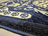 26"x40"Sultan Door Mat - NAVY BLUE 2034 - FREE SHIPPING!