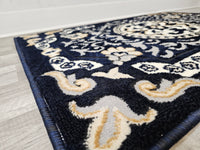 26"x40"Sultan Door Mat - NAVY BLUE 2034 - FREE SHIPPING!