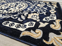 26"x40"Sultan Door Mat - NAVY BLUE 2034 - FREE SHIPPING!