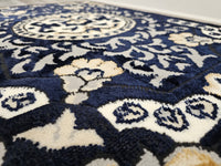 26"x40"Sultan Door Mat - NAVY BLUE 2034 - FREE SHIPPING!