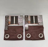 Blackout Curtains Coffee 54" x 84" - FREE SHIPPING!