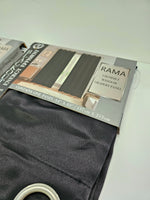 Blackout Curtains Black 54" x 84" - FREE SHIPPING!