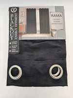 Blackout Curtains Black 54" x 84" - FREE SHIPPING!