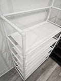 Shoe/Coat Rack - WHITE - FREE SHIPPING! (assembly required)