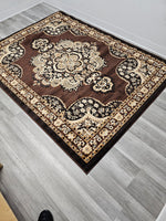 5x8 Majestic Area Rug - BROWN 1238 - Free Shipping!