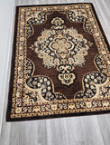 5x8 Majestic Area Rug - BROWN 1238 - Free Shipping!