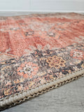 Washable Doormat Non-slip GLR74- TERRA ORANGE - FREE SHIPPING
