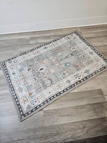 Washable Doormat Non-slip GLR17- GREYS - FREE SHIPPING