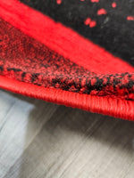 5X8 Majestic Area Rug - RED 0358A- Free Shipping!