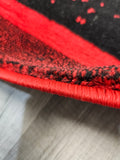 5X8 Majestic Area Rug - RED 0358A- Free Shipping!