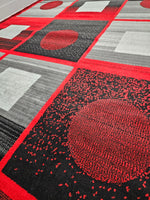 5X8 Majestic Area Rug - RED 0358A- Free Shipping!