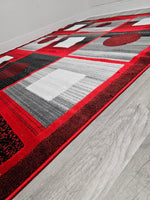 5X8 Majestic Area Rug - RED 0358A- Free Shipping!