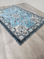 26"x40"Sultan Door Mat - TURQUOISE 3004 - FREE SHIPPING!