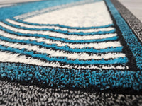 26"x40"Sultan Door Mat - TURQUOISE 3008 - FREE SHIPPING!