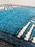 26"x40"Sultan Door Mat - TURQUOISE 3008 - FREE SHIPPING!