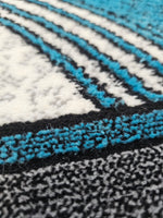 26"x40"Sultan Door Mat - TURQUOISE 3008 - FREE SHIPPING!