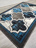 26"x40"Sultan Door Mat - TURQUOISE 3024 - FREE SHIPPING!