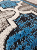 26"x40"Sultan Door Mat - TURQUOISE 3024 - FREE SHIPPING!