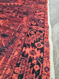 Gloria Washable Doormat Non-slip GLR97- Maroon - FREE SHIPPING