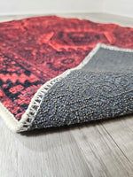 Gloria Washable Doormat Non-slip GLR97- Maroon - FREE SHIPPING