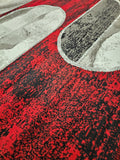 5x8 Urban Area Rug - Grey/Red 15175 - Free Shipping!