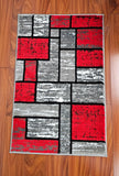 24"x36"Sevilla Door Mat - LIGHT RED 6614a - FREE SHIPPING!