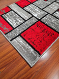 24"x36"Sevilla Door Mat - LIGHT RED 6614a - FREE SHIPPING!