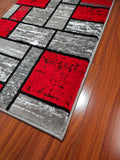 24"x36"Sevilla Door Mat - LIGHT RED 6614a - FREE SHIPPING!